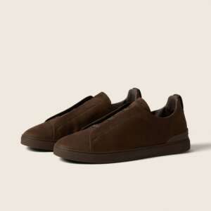 Dark Brown Triple Stitch™ SECONDSKIN Sneakers