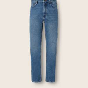 Light Blue Bleached Cotton Roccia Jeans